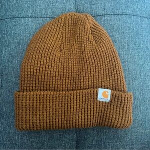 Carhartt Knit Insulated Waffle Brown Beanie Hat